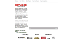 Desktop Screenshot of haywarddesigncenter.com